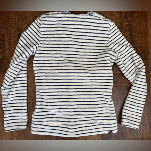 Roxy Kids Striped Jacket - White and Black - Picture 5 of 6